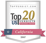 Meyers Fozi & Dwork - Top 20 Personal Injury Verdicts in California in 2017